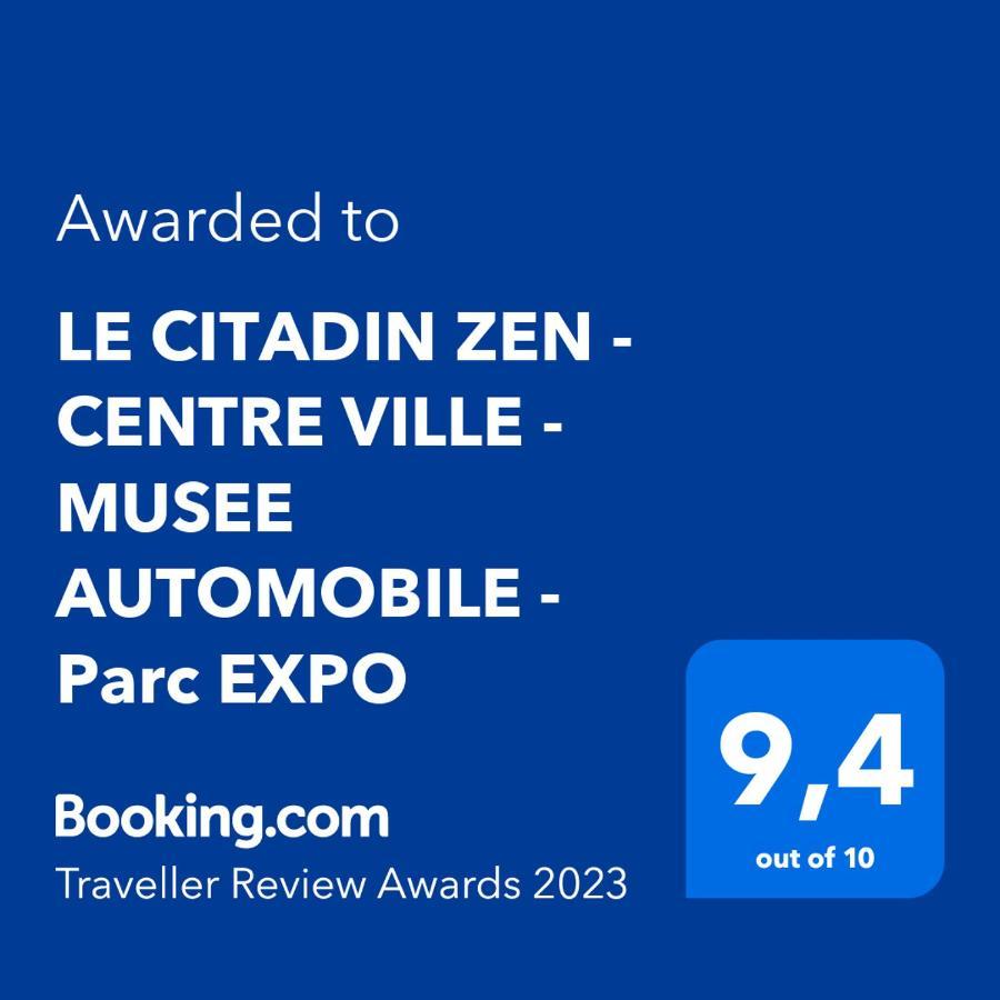 Le Citadin - Centre Ville - Musee Automobile - Parc Expo 牟罗兹 外观 照片