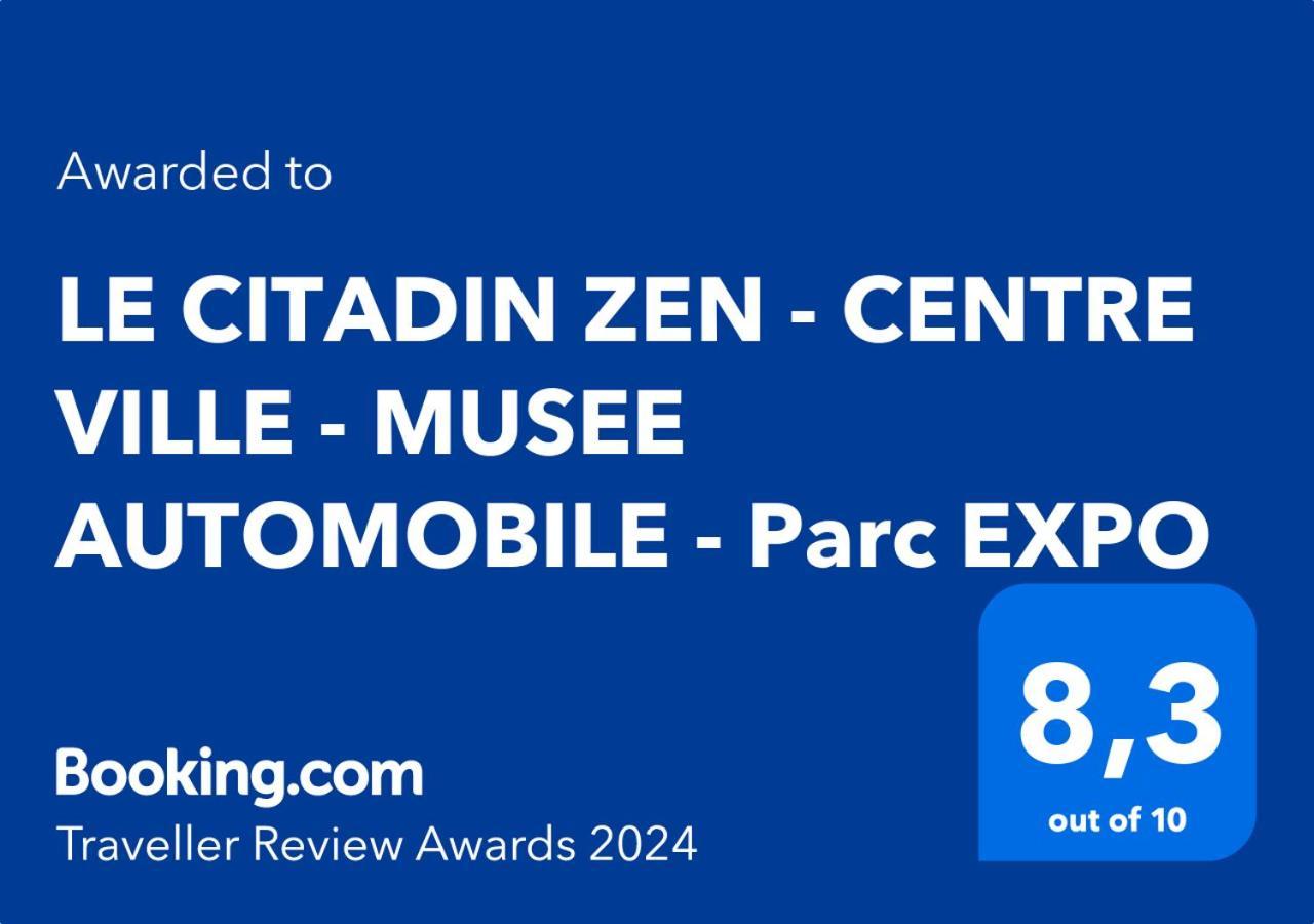 Le Citadin - Centre Ville - Musee Automobile - Parc Expo 牟罗兹 外观 照片